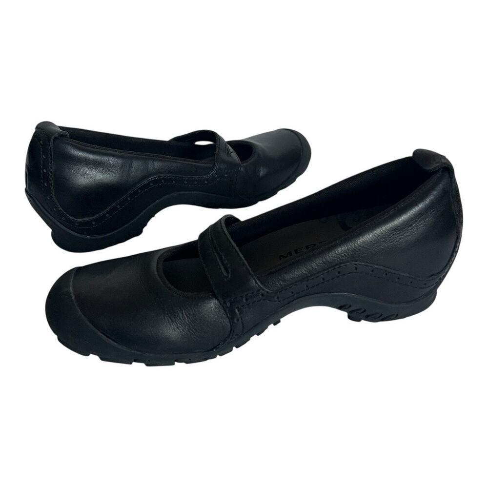 Merrell Plaza Bandeau Mary Jane Black Shoes Size 8.5 - Picture 5 of 12